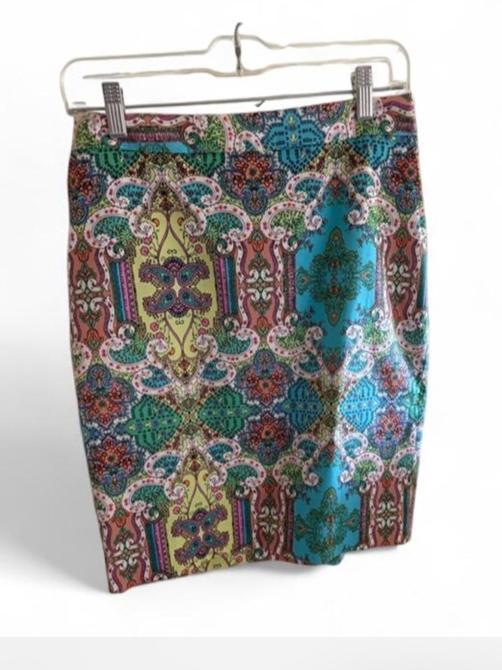 Charter Club Paisley Pencil Skirt